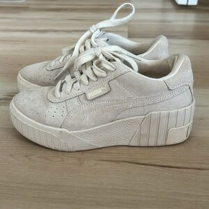 Puma platform tennis shoes